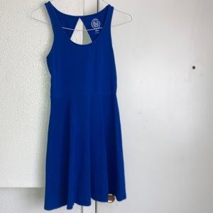 Blue dress